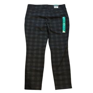 NWT Dalia Charcoal Plaid Women's Ankle/ Cropped Pants